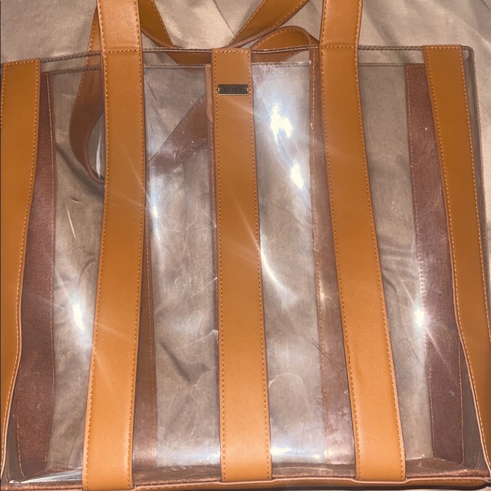Clear Roxy Tote